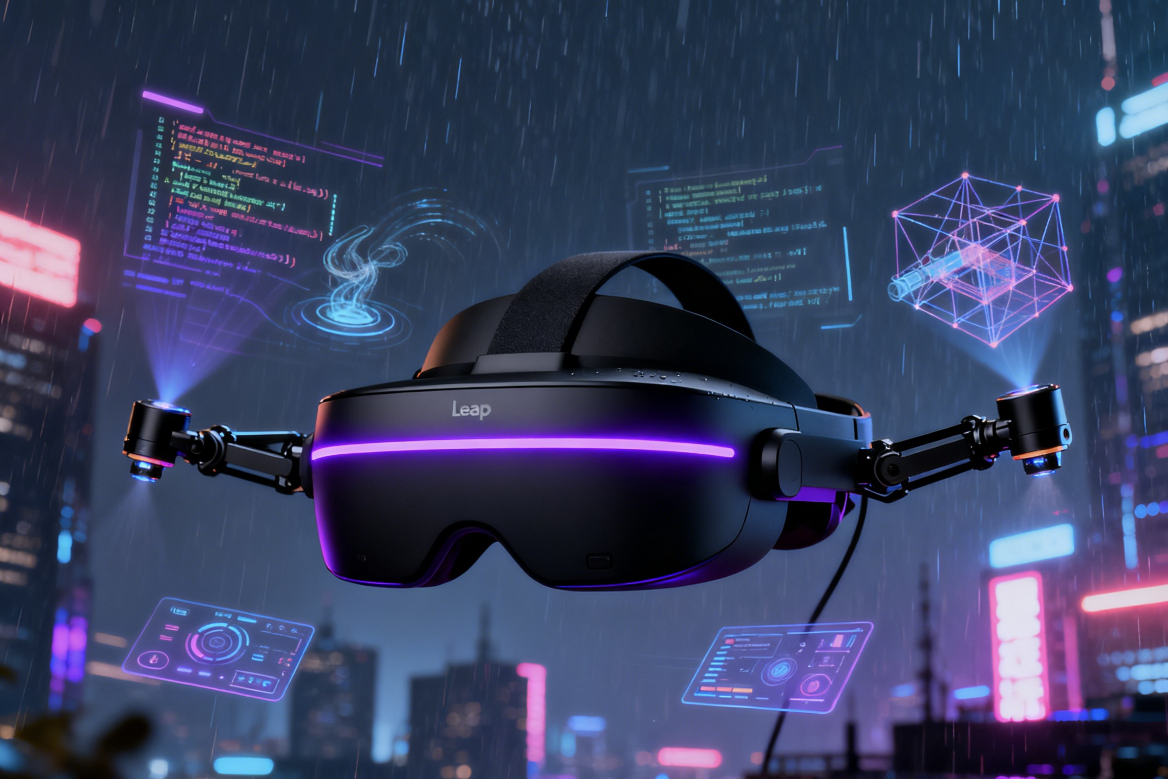 Leap Motion AR头显看起来很疯狂但可能是奇迹