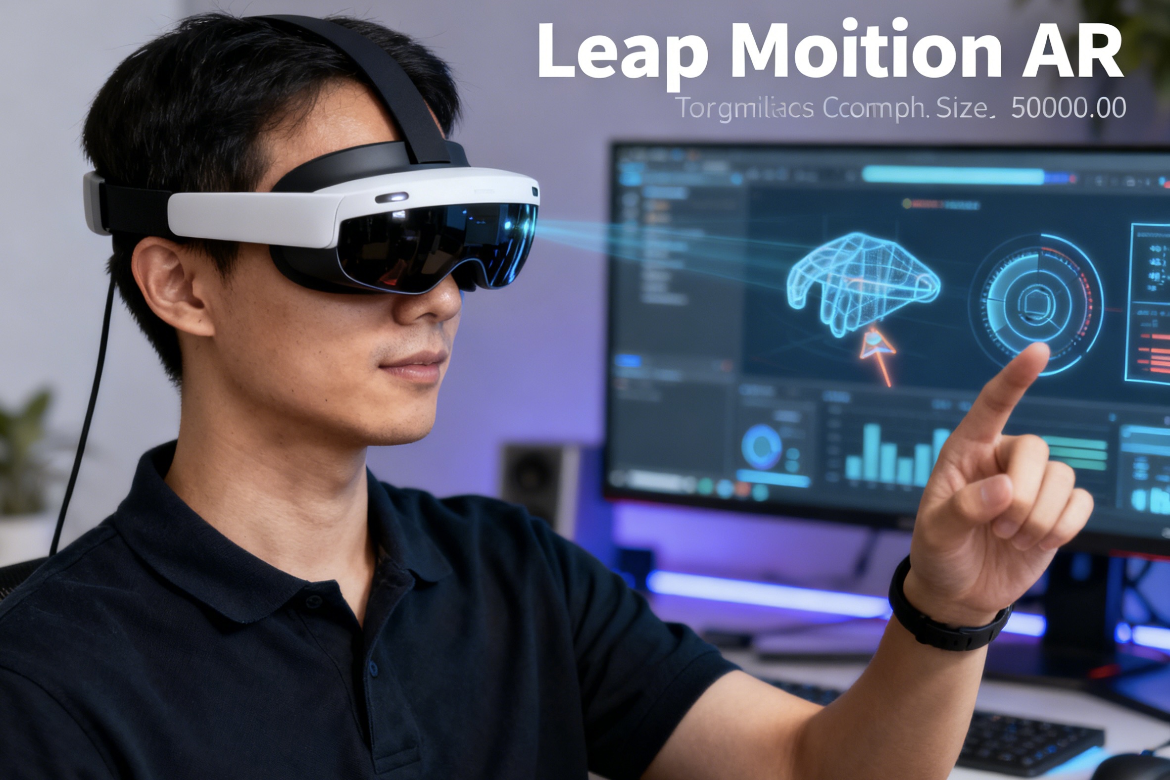 Leap Motion AR头显看起来很疯狂但可能是奇迹