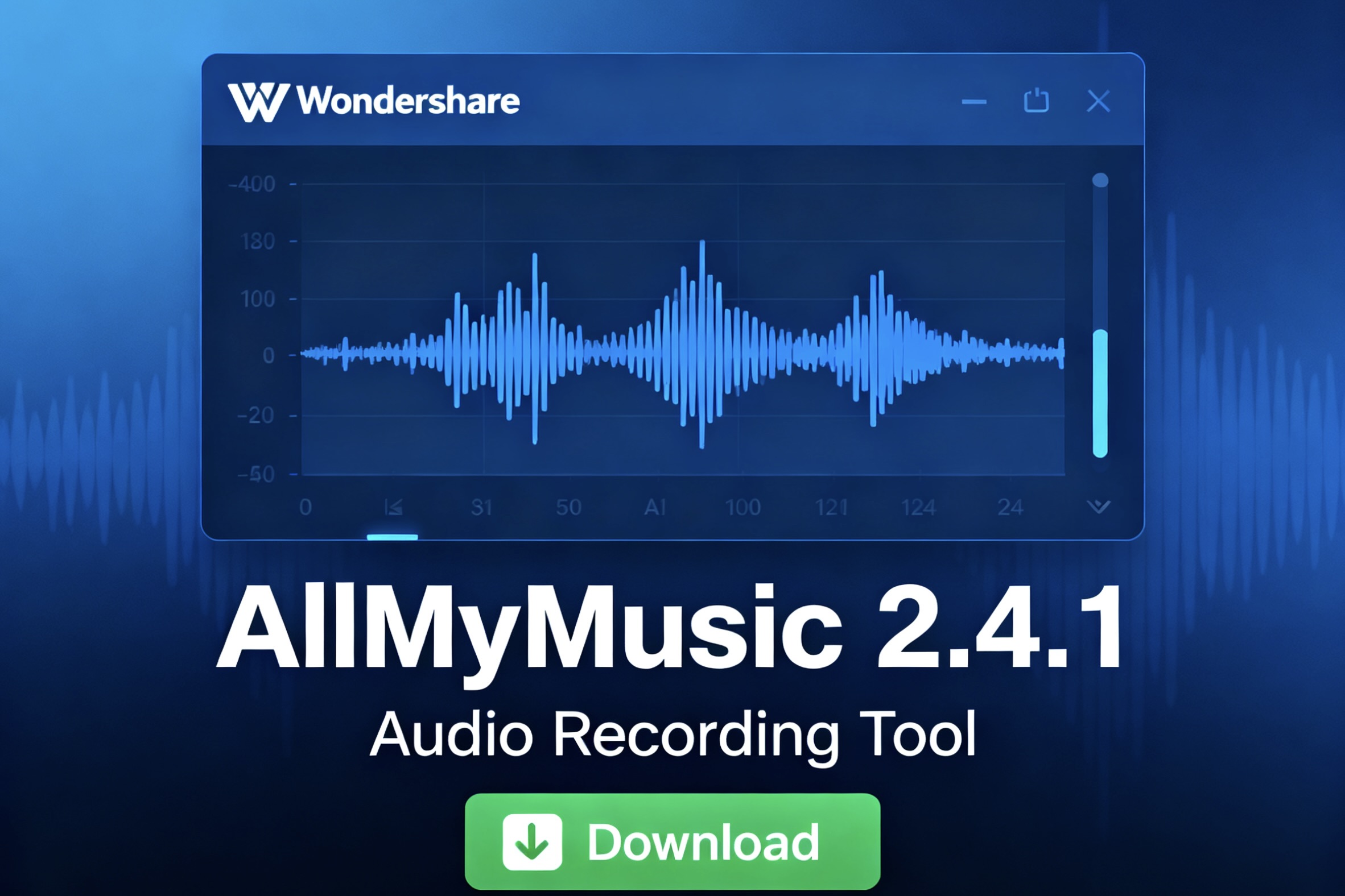 Wondershare AllMyMusic 2.4.1 音频录制工具